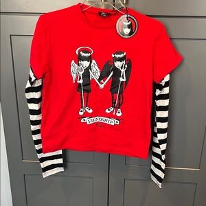 Dolls Kill x Emily the Strange Long sleeve Size XL (Juniors)